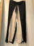 Pantalón Lino Bicolor Curdo /Negro "Touché"