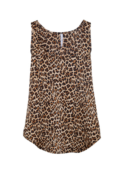 Camisa Celina Animal Print Leopardo