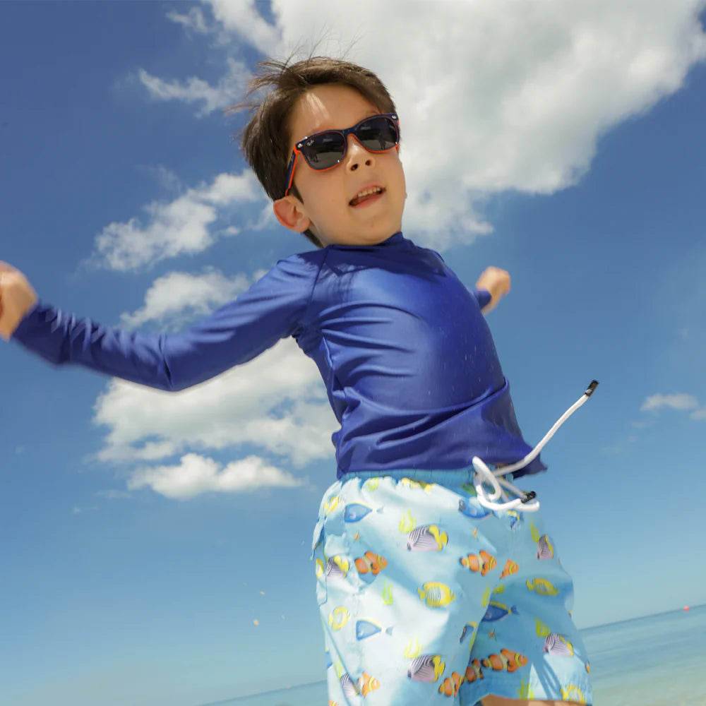 Camiseta Niño Azul Rey