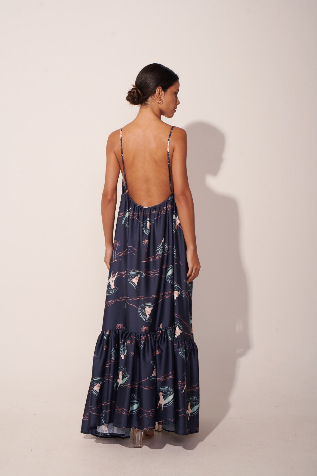 The Staycation Blue Maxi Dress