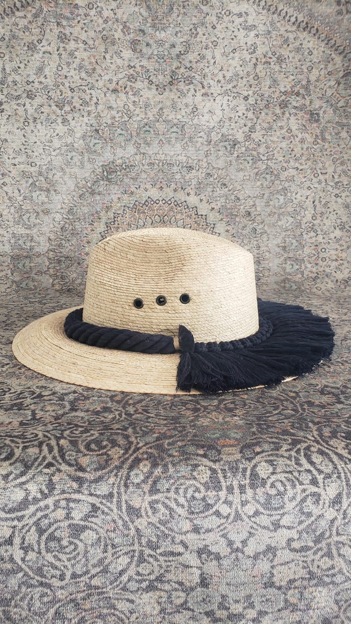 Sombrero Frida Macramé
