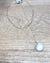 CHMP-4 Collar doble cadena con Perla barroca