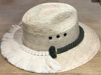 Sombrero Frida Macramé Combinado
